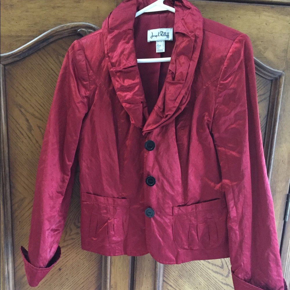 Maroon jacket